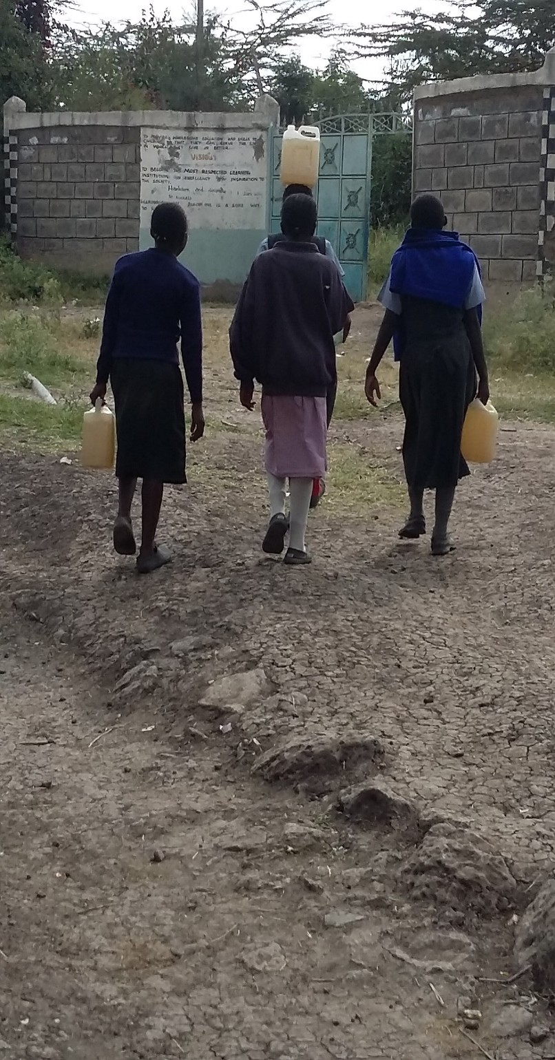Women and Girls Collecting Water